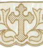 Picture of Ecclesiastical Lace Cross H. 12,5 cm (4,9 inch) polyester