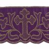 Picture of Ecclesiastical Lace Cross H. 12,5 cm (4,9 inch) polyester