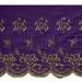Picture of Lace JHS & Cross H. cm 27 (10,6 inch) Pure Cotton Red Olive Green Violet Brilliant Gold White/Gold Lacework Edging for liturgical Vestments 