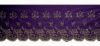 Immagine di Pizzo liturgico simbolo JHS Croce H. 27 cm cotone