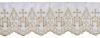 Immagine di Pizzo liturgico simbolo JHS crociato H. 14 cm cotone