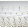 Picture of Large Church golden Lace Ears of Corn Grapes H. 36 cm (14,2 inch) cotton