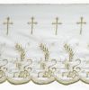 Immagine di Pizzo liturgico oro Vite Grano H. 27 cm cotone