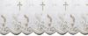 Immagine di Pizzo liturgico oro Vite Grano H. 27 cm cotone