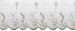 Picture of Lace Gold Eears of Corn and Grapes H. cm 27 (10,6 inch) Pure Cotton Brilliant Gold White/Gold Lacework Edging for liturgical Vestments 