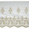 Picture of Liturgical Lace JHS symbol H. 27 cm (10,6 inch) pure cotton