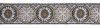 Picture of Filet Lace for altar cloths JHS symbol H. 10 cm (3,9 inch)