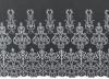Picture of White Tulle church Lace Cross H. 70 cm (27,6 inch) viscose