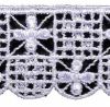 Picture of Macramè Lace for altar cloths small Crosses H. 3 cm (1,2 inch) viscose