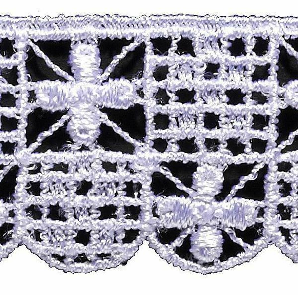 Picture of Macramè Lace for altar cloths small Crosses H. 3 cm (1,2 inch) viscose
