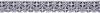 Picture of Macramè Lace for altar cloths small Crosses H. 3 cm (1,2 inch) viscose