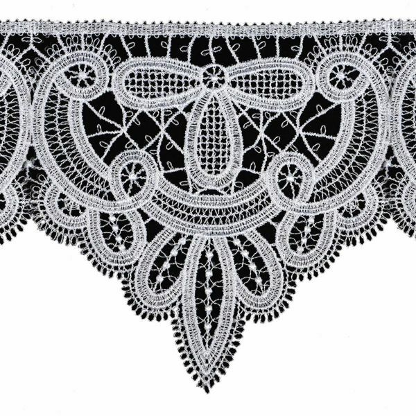 Immagine di Pizzo macramè Gerbera per tovaglia altare H. 16 cm