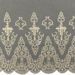 Picture of Marquisette Lace H. cm 70 (27,6 inch) Pure Cotton Ivory White Lacework Edging for liturgical Vestments 