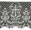Picture of Macramè Lace for altar cloths Cross H. 22 cm (8,7 inch) viscose