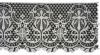 Picture of Macramè Lace for altar cloths Cross H. 22 cm (8,7 inch) viscose