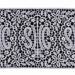 Picture of Lace JHS symbol H. cm 12 (4,7 inch) Viscose and Polyester Ivory White Lacework Edging for liturgical Vestments 