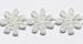 Picture of Lace Daisy H. cm 1 (0,4 inch) Cotton blend Ivory White Lacework Edging for liturgical Vestments 