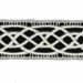 Picture of Macramè Lace Waves H. cm 4 (1,6 inch) Viscose and Polyester Ivory Lacework Edging for liturgical Vestments 