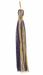 Picture of Small Tassel Gold and Silver Thread L. cm 12 (4,7 inch) Acetate and Viscose Red Olive Green Violet Ivory for liturgical Vestments