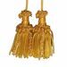 Picture of Cord Tassel gold bullion 2 Tassels Metallic thread and Viscose for liturgical Stole