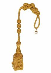 Picture of Cord Tassel de luxe gold Metallic thread for pectoral Cross