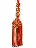 Picture of Pectoral cross Cord with flat knot 