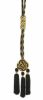Picture of Pectoral cross Cord 3 tassels 3 pass-through rings 