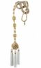 Picture of Pectoral cross Cord 3 tassels 3 pass-through rings 