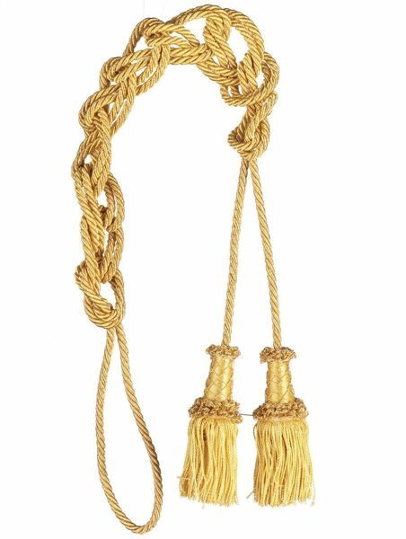 Immagine di Cordoniera 2 fiocchi filato metallico e viscosa