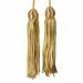 Picture of Cord Tassel gold bullion 2 Tassels Metallic thread and Viscose for liturgical Stole