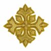 Imagen de Cruz de lis bordada oro o plata H. 5 cm
