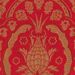 Immagine di Lampasso Cardo H. cm 160 (63 inch) Lurex Rosso Giallo Oro Viola Bianco Tessuto per Paramenti liturgici