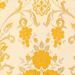 Immagine di Lampasso floreale Croce H. cm 160 (63 inch) Lurex Bianco/Giallo Tessuto per Paramenti liturgici
