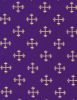 Imagen de Broderie Cruces pequeñas H. 160 cm tejido acetato y poliéster para vestimenta 