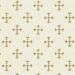Picture of Broderie Embroidery Fabric Small Crosses H. cm 160 (63 inch) Acetate Polyester Embroidery Red Olive Green Yellow Gold Violet Milk White for liturgical Vestments