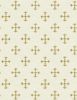 Imagen de Broderie Cruces pequeñas H. 160 cm tejido acetato y poliéster para vestimenta 