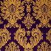 Picture of Brocade Large St. Satyr H. cm 160 (63 inch) Polyester Acetate Fabric Red Yellow Gold Violet White for liturgical Vestments