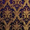 Immagine di Tessuto Broccato oro Reale H. 160 cm