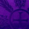 Picture of Damask fabric Wheat Circle H. 63 inch viscose