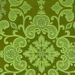 Picture of Filigree Damask Capital H. cm 160 (63 inch) Acetate Viscose Fabric Red Olive Green Violet Ivory for liturgical Vestments
