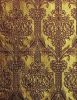 Picture of Floral Drape fabric with golden thread H. 160 cm (63 inch)