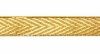 Picture of Galloon Isernia gold H. 2 cm (0,8 inch) metallic thread