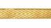 Picture of Galloon Isernia gold H. cm 2 (0,8 inch) Metallic thread Fabric Trim Orphrey Banding for liturgical Vestments 