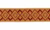 Picture of Gold Galloon geometric motif H. 3 cm (1,2 inch)