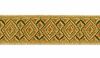 Picture of Gold Galloon geometric motif H. 3 cm (1,2 inch)