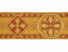 Imagen de Galón Bizantino oro H. 9 cm para ornamentos litúrgicos