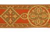 Imagen de Galón Bizantino oro H. 9 cm para ornamentos litúrgicos