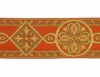 Imagen de Galón Bizantino oro H. 9 cm para ornamentos litúrgicos