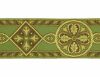 Imagen de Galón Bizantino oro H. 9 cm para ornamentos litúrgicos