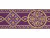 Imagen de Galón Bizantino oro H. 9 cm para ornamentos litúrgicos